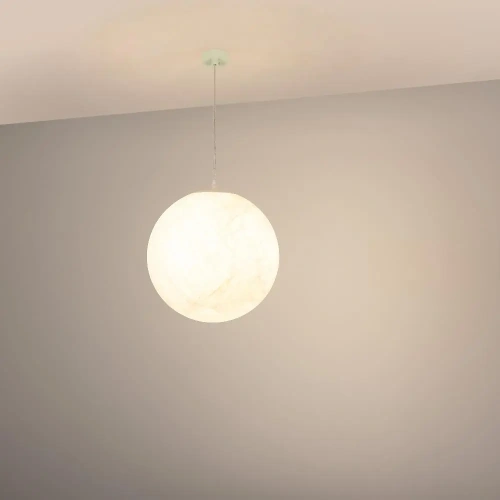 Светильник SP-SILKA-HANG-R300-7W Warm2700 (WH, 330 deg, 230V) (Arlight, IP20 Натуральный шелк, 3 года)
