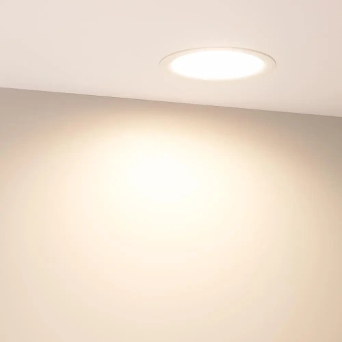 Светильник MS-BLIZZARD-BUILT-R115-10W Warm3000 (WH, 100 deg, 230V) (Arlight, IP20 Металл, 3 года)