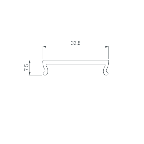 Экран ARH-LINE-3750A-2000 FROST (Arlight, Пластик)