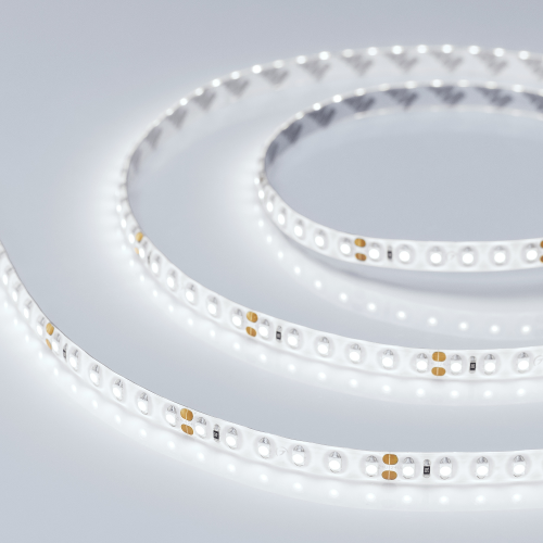 Лента RTW 2-5000SE 24V White 2x(3528, 600 LED, LUX) (Arlight, 9.6 Вт/м, IP65)