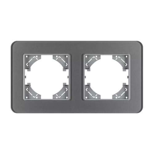 Рамка стеклянная FRM-OMALI-SFGS-2-GR (Arlight, -)