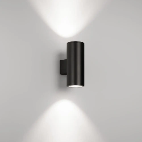 Светильник настенный LGD-WALDER-R106-2x18W Day4000-MIX (Черный, 40 deg, 230V) (Arlight, IP65 Металл, 5 лет)