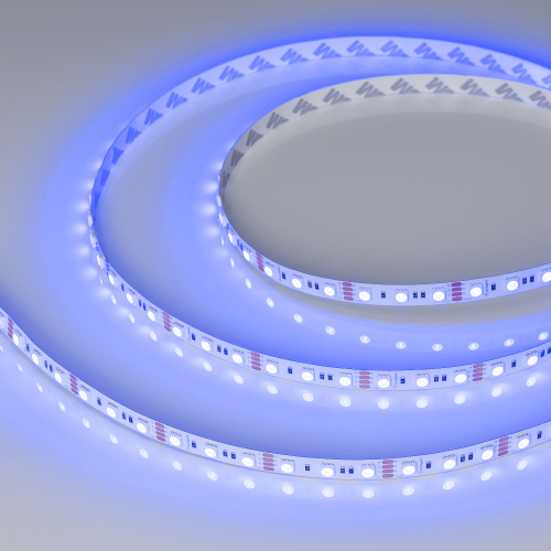 Лента RT-B72-10mm 12V RGB (15 W/m, IP20, 5060, 5m) (Arlight, 15 Вт/м, IP20)