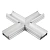 Угол STRETCH-S-50-CEIL-CENTER-X90 крестовой (GAMMA50) (Arlight, Металл)