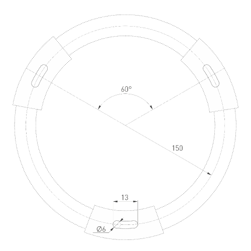 Светильник SP-RONDO-R350-30W Warm3000 (BK, 120 deg, 230V) (Arlight, IP40 Металл, 3 года)