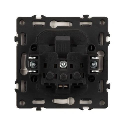 ARL NOBE Розетка зк со шторками софт-тач кашемир SCT-MEU-SFPL-CA (250V, 16A) (Arlight, -)
