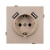 Механизм розетки с USB зарядкой SCT-TENDO-MUAA-PL-GD (230V, 16A) (Arlight, Песочный)