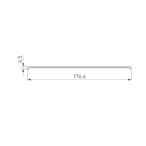 Экран ARH-POWER-W200-2000 OPAL (Arlight, Пластик)