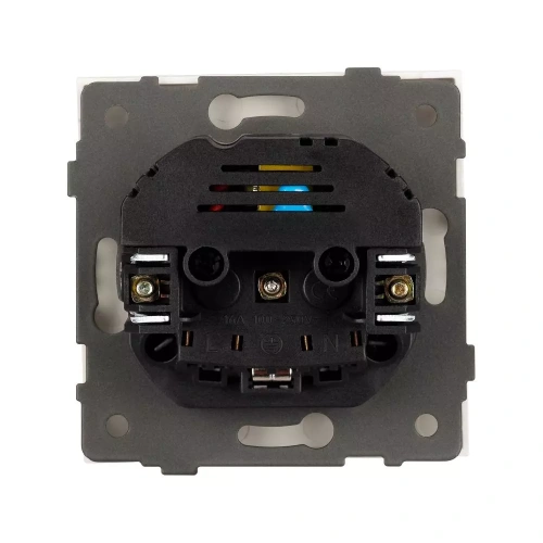 Механизм розетки с USB зарядкой SCT-TENDO-MUAC-SFPL-GD (230V, 16A) (Arlight, Матовый песочный)