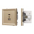 Механизм USB розетки SCT-TENDO-MUAC-SFPL-GD (5V, 3A, QC3) (Arlight, Матовый песочный) Механизм USB розетки SCT-TENDO-MUAC-SFPL-GD (5V, 3A, QC3) (Arlight, Матовый песочный)