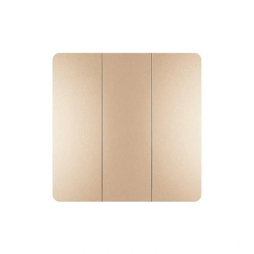 INTELLIGENT ARLIGHT Кнопочная панель KINETIC-801-22-3G-WP-SUF Gold (No battery, IP67, 433Mhz) (IARL, IP67 Пластик, 3 года)