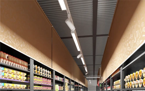 Крепление с адаптером для 1-фазного шинопровода для светильника Trade Linear 65x60x490