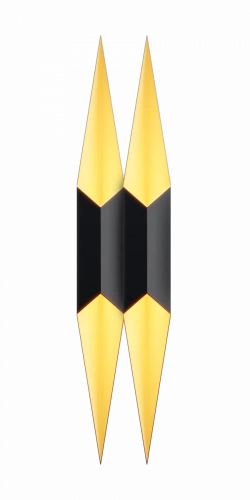 Настенный Penne Cube Duo 1100x226 GU10 36Вт 3000К Black/Gold