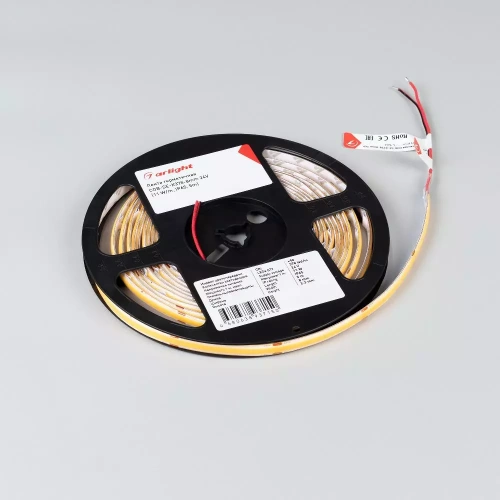Лента герметичная COB-SE-X378-8mm 24V Warm3000 (11 W/m, IP65, 5m) (Arlight, -)