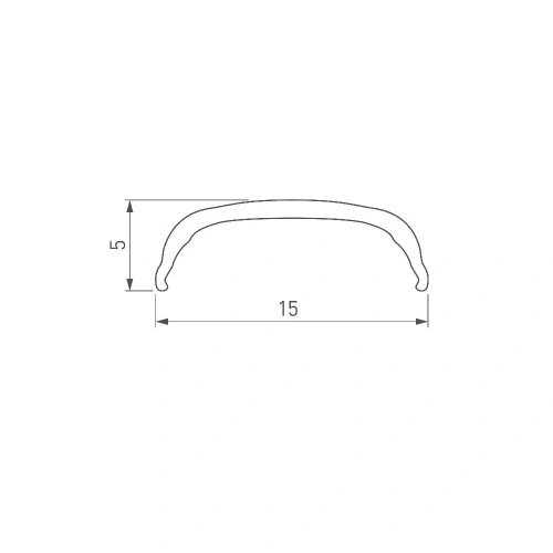Экран ARH-BENT-W18-3000 Opal (Arlight, Пластик)