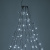 Светодиодная гирлянда Лучи Смарт ARD-GALA-CLASSIC-2000-BLACK-200LED White (230V, 4.7W, Tuya Wi-Fi) (Ardecoled, IP65)