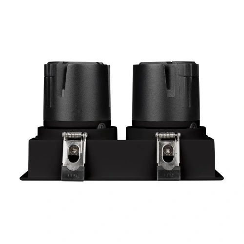 Светильник MS-FLOW-BUILT-S157x85-2x12W Day4000 (BK, 55 deg, 230V) (Arlight, IP20 Металл, 5 лет)