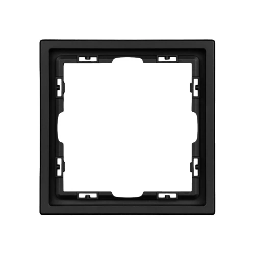 Рамка пластиковая FRM-NOBE-SFPL-1-BK (Arlight, Черный оникс)