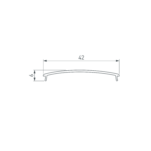 Экран LINE-4510-2000 OPAL (Arlight, Пластик)