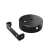 Потолочная чашка 80x25 черная