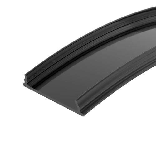 Профиль ARH-BENT-W18-3000 ANOD BLACK (Arlight, Алюминий)