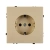 ARL NOBE Розетка зк со шторками софт-тач золотой песок SCT-MEU-SFPL-GD (250V, 16A) (Arlight, -) ARL NOBE Розетка зк со шторками софт-тач золотой песок SCT-MEU-SFPL-GD (250V, 16A) (Arlight, -)