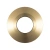 Накладка ART-DECK-CAP-FLAT-R50 (BRS, BRASS) (Arlight, Металл)