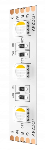 Светодиодная лента Geniled GL-60SMD5050 24В 14,4Вт/м 12x5000 RGBW 4000К IP33