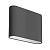 Светильник SP-WALL-FLAT-S110x90-2x3W Warm3000 (GR, 120 deg, 230V) (Arlight, IP54 Металл, 3 года)