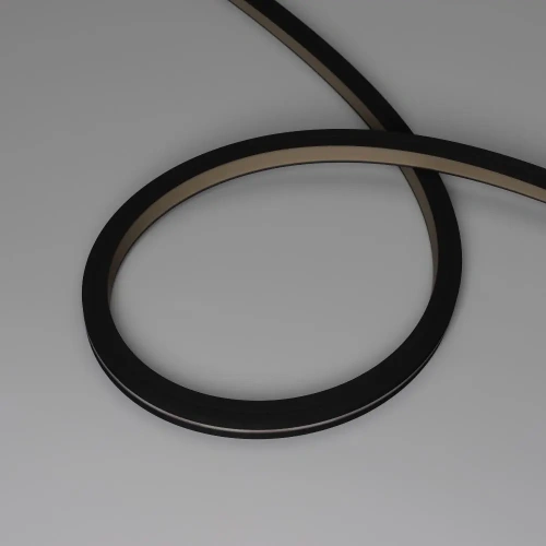 Лента герметичная NOVA-TOP-BLACK-A120-16x15mm 24V Warm3500 (10 W/m, IP67, 2835, 5m, wire x2) (Arlight, Вывод боковой, 5 лет)