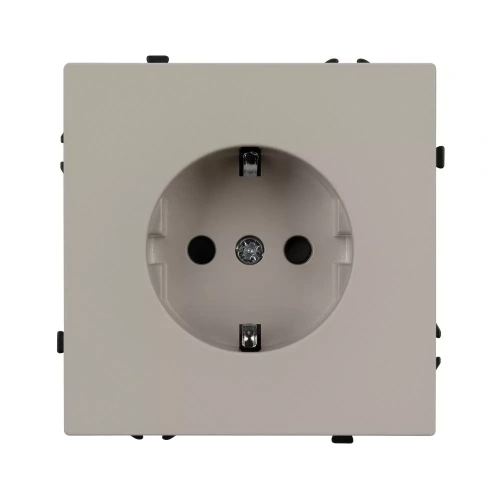 Механизм электрической розетки SCT-NOBE-MEU1-SFPL-CA (230V, 16A) (Arlight, Кашемир)