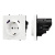 ARL NOBE Розетка зк со шторками с USB тип А+С софт-тач белый кварц SCT-MUAC-SFPL-WH (250V, 16A) (Arlight, -)
