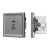 Механизм USB розетки SCT-TENDO-MUAC-PL-GR (5V, 3A, QC3) (Arlight, Графитовый)