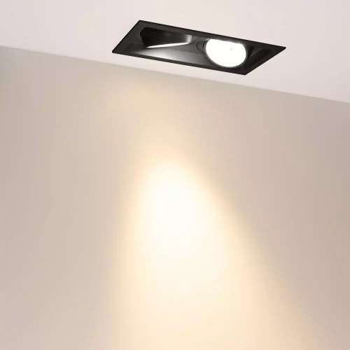 Светильник MS-VORTEX-BUILT-S250x140-2x30W Warm3000 (BK-BK, 30 deg, 230V) (Arlight, IP20 Металл, 5 лет)