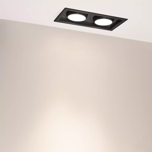 Светильник MS-VORTEX-BUILT-S250x140-2x30W Day4000 (BK-BK, 30 deg, 230V) (Arlight, IP20 Металл, 5 лет)