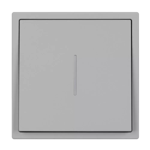 Механизм выключателя одноклавишный непроходной LED SWT-NOBE-MK01-SFPL-L-IS (230V, 10A) (Arlight, Никель)