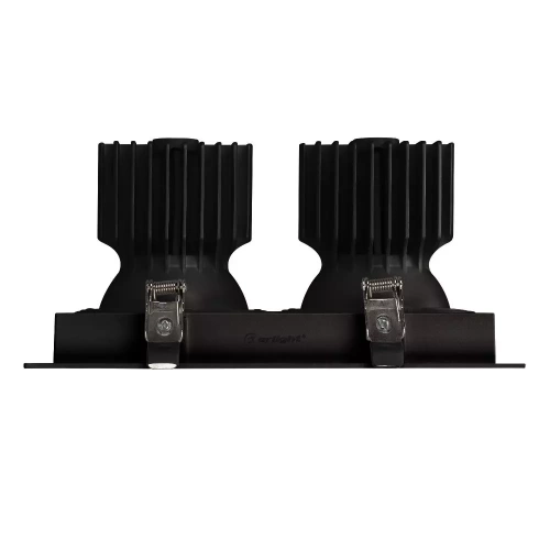 Светильник MS-VORTEX-BUILT-S250x140-2x30W Day4000 (BK-BK, 50 deg, 230V) (Arlight, IP20 Металл, 5 лет)