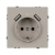 ARL NOBE Розетка зк со шторками с USB тип А+А софт-тач кашемир SCT-MUAA-SFPL-CA (250V, 16A) (Arlight, -)