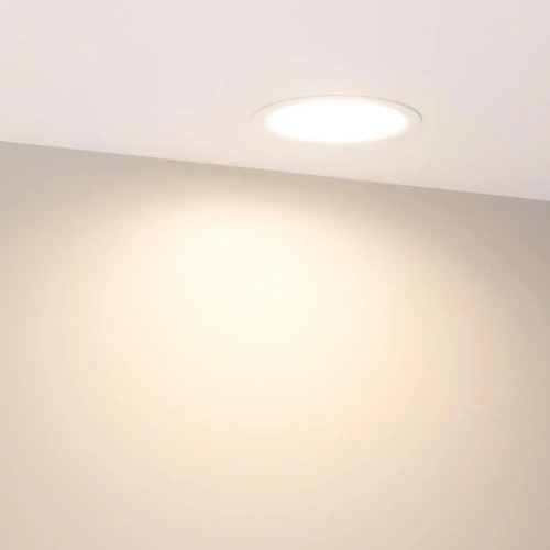 Светильник MS-BLIZZARD-BUILT-R90-6W Warm3000 (WH, 100 deg, 230V) (Arlight, IP20 Металл, 3 года)