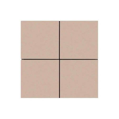 INTELLIGENT ARLIGHT Кнопочная панель KNX-304-23-IN Champagne (BUS, Frameless) (IARL, IP20 Металл, 2 года)