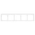 ARL NOBE Рамка универсальная пластиковая софт-тач 5 постов белый кварц FRM-SFPL-5-WH (Arlight, -)