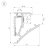 Профиль SHELF-600-2000 ANOD (Arlight, Алюминий)