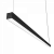 Line Alum Super 1960x50x50 40Вт 4000К 90Ra Опал Черный