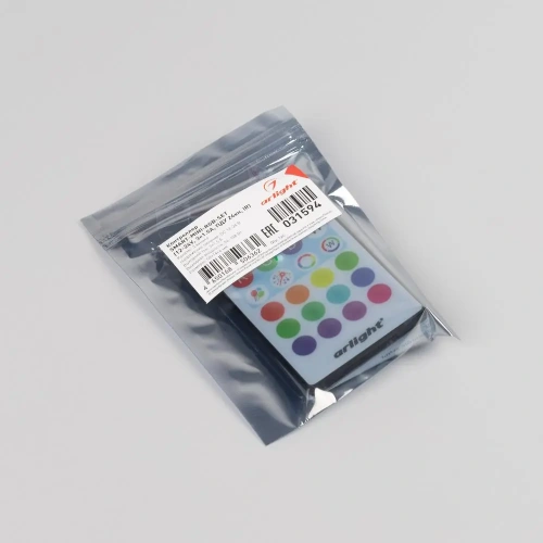 Контроллер SMART-MINI-RGB-SET (12-24V, 3x1.5A, ПДУ 24кн, IR) (Arlight, IP20 Пластик, 5 лет)