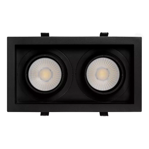 Светильник MS-VORTEX-BUILT-S250x140-2x30W Day4000 (BK-BK, 50 deg, 230V) (Arlight, IP20 Металл, 5 лет)