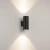 Светильник настенный LGD-WALDER-R92-2x13W Day4000-MIX (Черный, 40 deg, 230V) (Arlight, IP65 Металл, 5 лет)