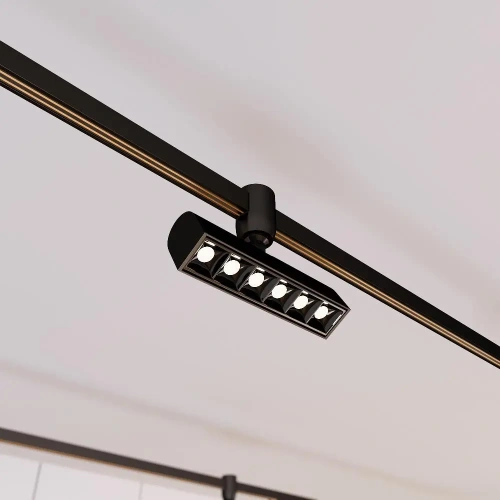 Светильник ART-APRIORI-LASER-TURN-L165-8W Warm3000 (BK, 48 deg, 48V) (Arlight, IP20 Металл, 3 года)