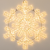 Фигура ARD-SNOWFLAKE-M11-1250x1200-604LED Warm (230V, 36.5W) (Ardecoled, IP65)