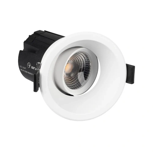 Светильник MS-FLOW-BUILT-R85-12W Day4000 (WH, 15 deg, 230V) (Arlight, IP20 Металл, 5 лет)