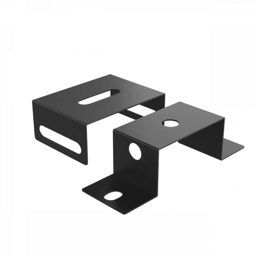 Скоба для накладного монтажа Trade Linear 65x60 (комплект 2шт) чёрная